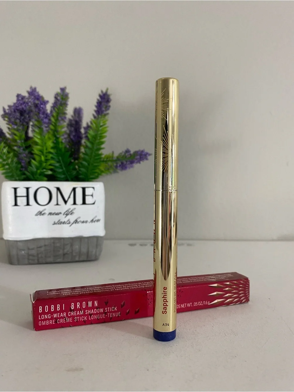 Sapphire ~. Bobbi Brown Long-Wear Cream Shadow Stick, 0.05 OZ / 1.6 g